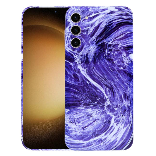 For Samsung Galaxy S23+ 5G Marble Pattern Phone Case(Purple White) - free shipping - PMC Jewellery - Order now!