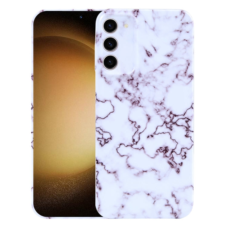 For Samsung Galaxy S23+ 5G Marble Pattern Phone Case(Red White) - free shipping - PMC Jewellery - Order now!
