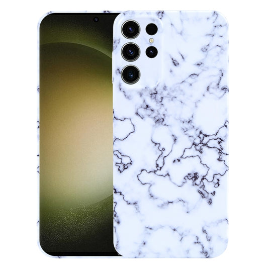 For Samsung Galaxy S23 Ultra 5G Marble Pattern Phone Case(Green White) - free shipping - PMC Jewellery - Order now!
