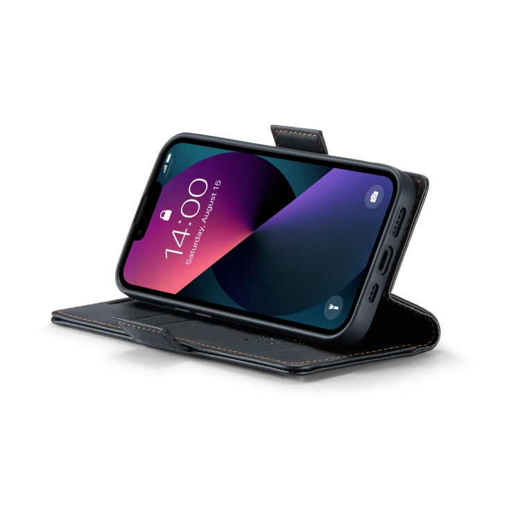 For iPhone 13 mini CaseMe 023 Butterfly Buckle Litchi Texture RFID Anti-theft Leather Phone Case(Black) - iPhone 13 mini Cases by CaseMe | Online Shopping South Africa | PMC TechLife | Buy Now Pay Later Mobicred