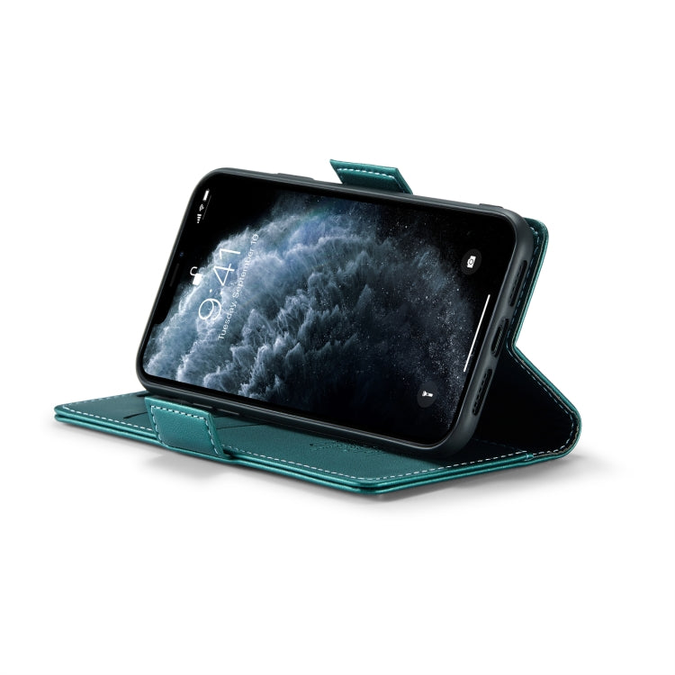 For iPhone 11 Pro CaseMe 023 Butterfly Buckle Litchi Texture RFID Anti-theft Leather Phone Case(Pearly Blue) - iPhone 11 Pro Cases by CaseMe | Online Shopping South Africa | PMC TechLife