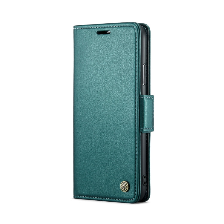 For iPhone XR CaseMe 023 Butterfly Buckle Litchi Texture RFID Anti-theft Leather Phone Case(Pearly Blue) - More iPhone Cases by CaseMe | Online Shopping South Africa | PMC TechLife