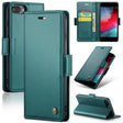 For iPhone 6 Plus/7 Plus/8 Plus CaseMe 023 Butterfly Buckle Litchi Texture RFID Anti-theft Leather Phone Case(Pearly Blue) - More iPhone Cases by CaseMe | Online Shopping South Africa | PMC TechLife