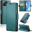 For Xiaomi Mi 11 Lite CaseMe 023 Butterfly Buckle Litchi Texture RFID Anti-theft Leather Phone Case(Pearly Blue) - free shipping - PMC TechLife - Order now!