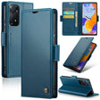 CaseMe 023 Butterfly Buckle Litchi Texture RFID Anti-theft Leather Phone Case For Xiaomi Redmi Note 11 Pro 5G Global/Redmi Note 11 Pro Global(Blue) - free shipping - PMC TechLife - Order now!