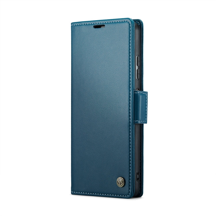 For Xiaomi Poco X5 5G/Redmi Note 12 5G Global CaseMe 023 Butterfly Buckle Litchi Texture RFID Anti-theft Leather Phone Case(Blue) - free shipping - PMC TechLife - Order now!