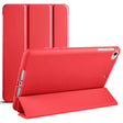 For iPad 9.7 2018 / 2017 / Air 2 / Air 3-folding TPU Horizontal Flip Leather Tablet Case with Holder(Red) - free shipping - PMC TechLife - Order now!