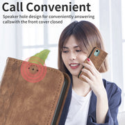 For Nokia C12 Plaid Embossed Leather Phone Case(Brown)