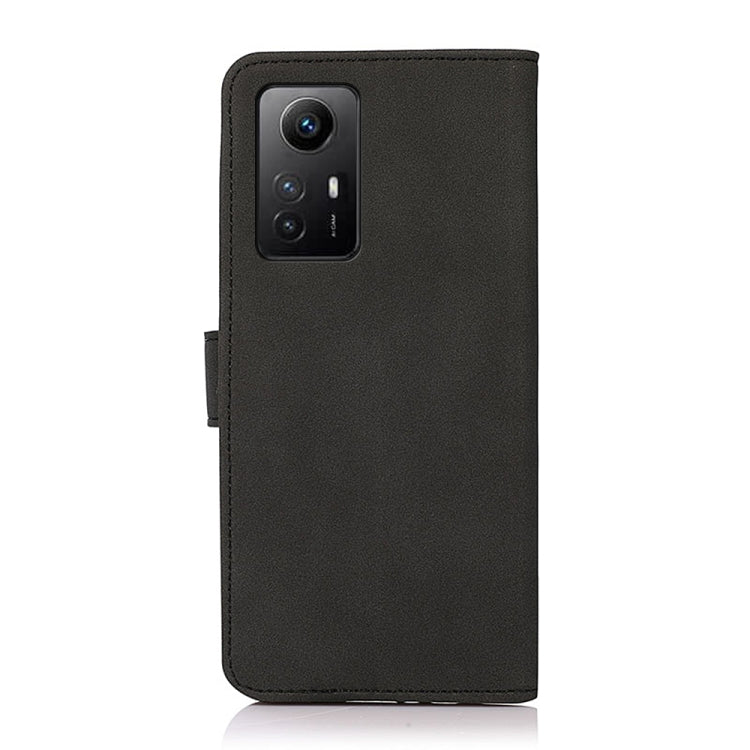 For Xiaomi Redmi Note 12S 4G KHAZNEH Matte Texture Leather Phone Case(Black)