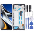 OLED Material LCD Screen For Xiaomi Poco X4 Pro 5G Digitizer Full Assembly with Frame - free shipping - PMC TechLife - Order now!