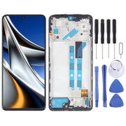 OLED Material LCD Screen For Xiaomi Poco X4 Pro 5G Digitizer Full Assembly with Frame