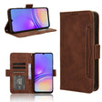 For Samsung Galaxy A05 4G Skin Feel Calf Texture Card Slots Leather Phone Case(Brown) - free shipping - PMC TechLife - Order now!