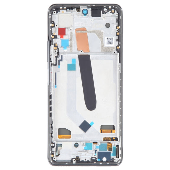 OLED LCD Screen For Xiaomi Redmi K40 Digitizer Full Assembly with Frame(Black)