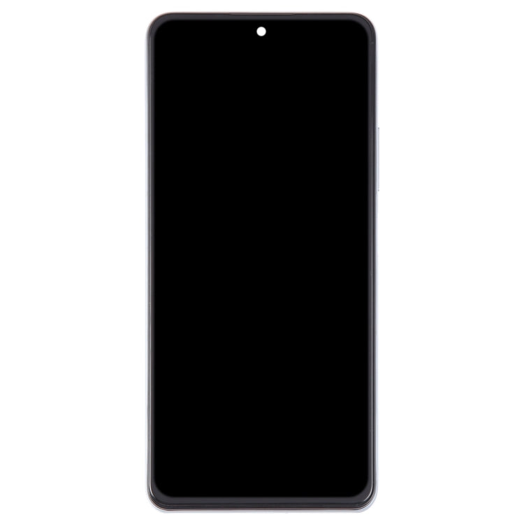 OLED LCD Screen For Xiaomi Redmi K40 Digitizer Full Assembly with Frame(Silver)
