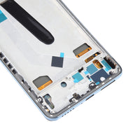 OLED LCD Screen For Xiaomi Redmi K40 Pro+ Digitizer Full Assembly with Frame(Blue)