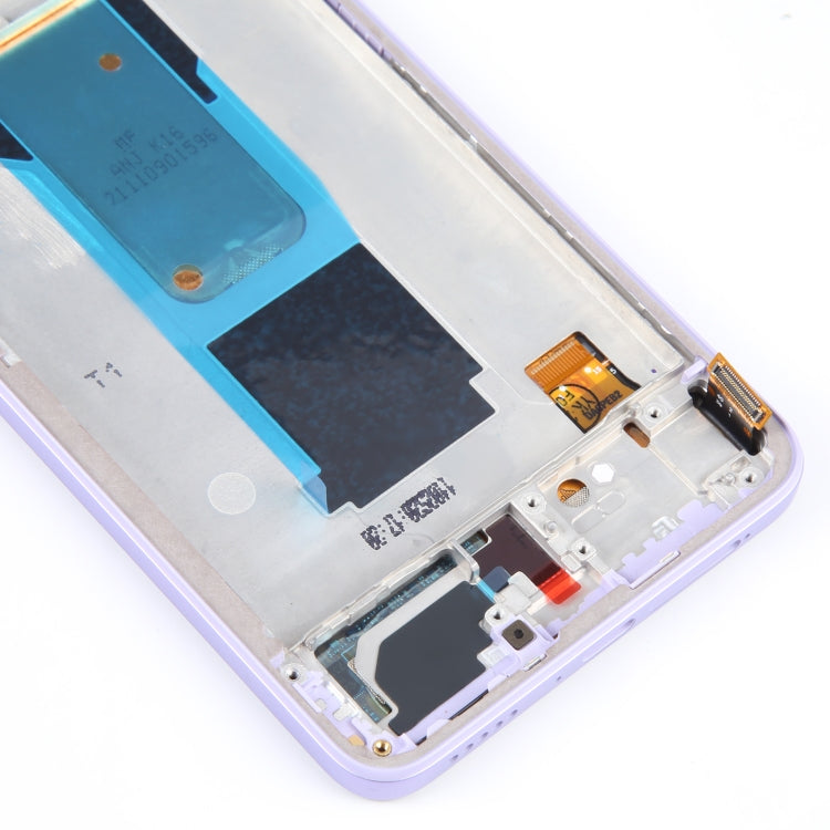LCD Screen For Xiaomi 11i HyperCharge 5G Digitizer Full Assembly with Frame(Purple)