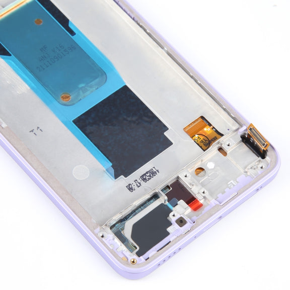 LCD Screen For Xiaomi Redmi Note 11 Pro+ 5G Digitizer Full Assembly with Frame(Purple)