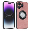 For iPhone 13 Pro Skin Feel Leather MagSafe Magnetic Phone Case(Pink) - free shipping - PMC TechLife - Order now!