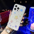 For iPhone 14 Little Star Series Glitter Powder TPU Phone Case(Pentangle) - free shipping - PMC TechLife - Order now!