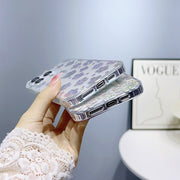 For iPhone 12 Little Star Series Glitter Powder TPU Phone Case(Lucky Clover)