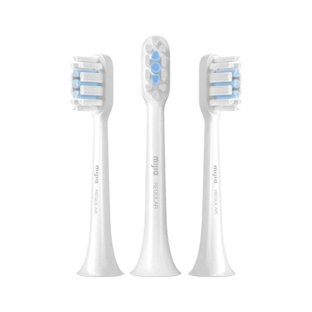 Original Xiaomi Mijia 3pcs Brush Head Standard Type for Sonic Electric Toothbrush T301 / T302(White)