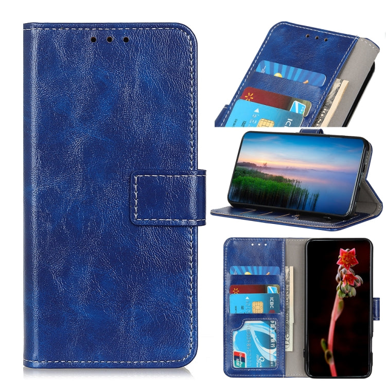 For Xiaomi Poco F5 Pro/Redmi K60/K60 Pro Retro Crazy Horse Texture Horizontal Flip Leather Phone Case(Blue) - free shipping - PMC TechLife - Order now!