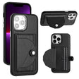 For iPhone 15 Pro Max Shockproof Leather Phone Case with Card Holder(Black) - free shipping - PMC TechLife - Order now!