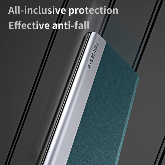 For Xiaomi Poco F5 Pro Side Side Electroplated Magnetic Leather Phone Case(Green)