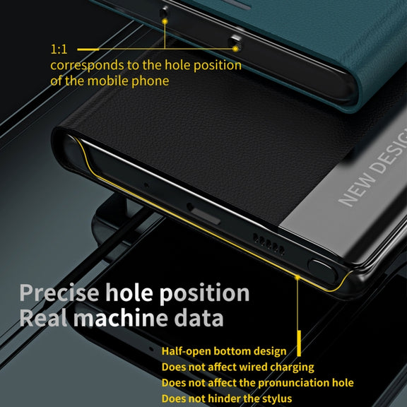 For Xiaomi Poco F5 Pro Side Side Electroplated Magnetic Leather Phone Case(Royal Blue)