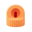 For Apple Watch Wave Pattern Silicone Watch Charging Stand(Orange) - Charger / Holder by PMC TechLife | Online Shopping South Africa | PMC TechLife