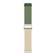20mm Buckle Braided Nylon Watch Band(Cactus Starlight)