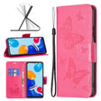 For Xiaomi Redmi Note 12S 4G / Note 11 Two Butterflies Embossing Leather Phone Case(Rose Red) - free shipping - PMC TechLife - Order now!