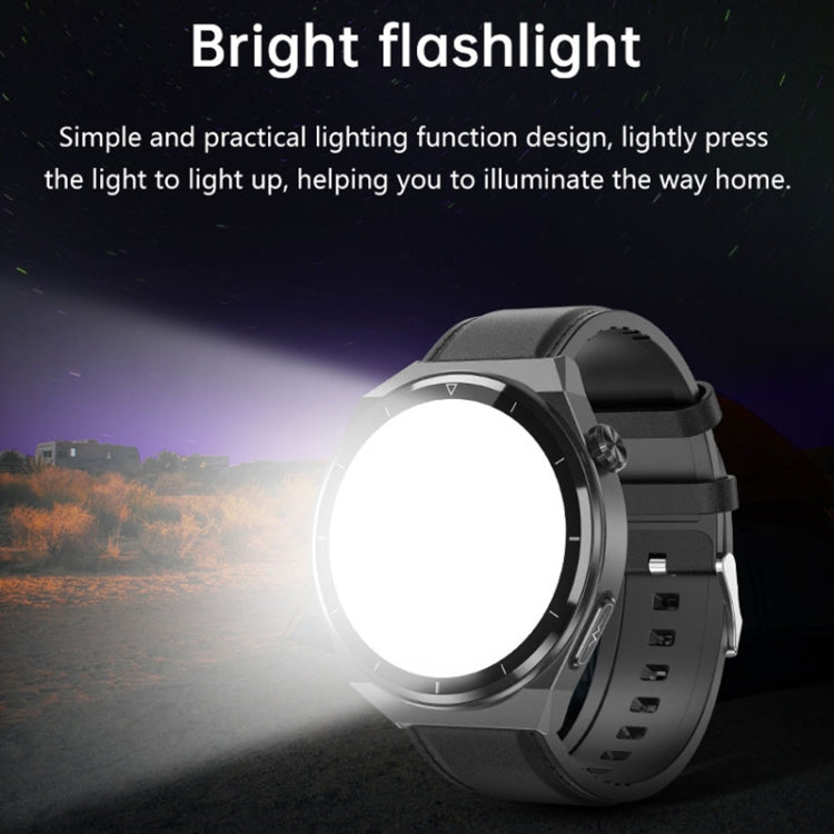 TK20 1.39 inch IP68 Water-resistant Silicone Band Smart Watch Supports ECG / Remote Families Care / Body Temperature Monitoring(Blue)