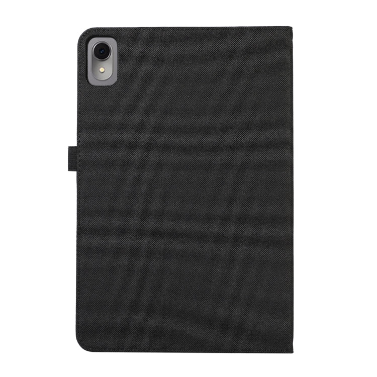 For Huawei MatePad 11 2023 Fabric Leather Tablet Case(Black)