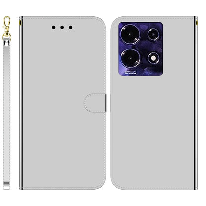 For Infinix Note 30 Imitated Mirror Surface Leather Phone Case(Silver) - free shipping - PMC Jewellery - Order now!