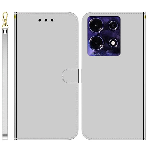 For Infinix Note 30 Imitated Mirror Surface Leather Phone Case(Silver) - free shipping - PMC Jewellery - Order now!