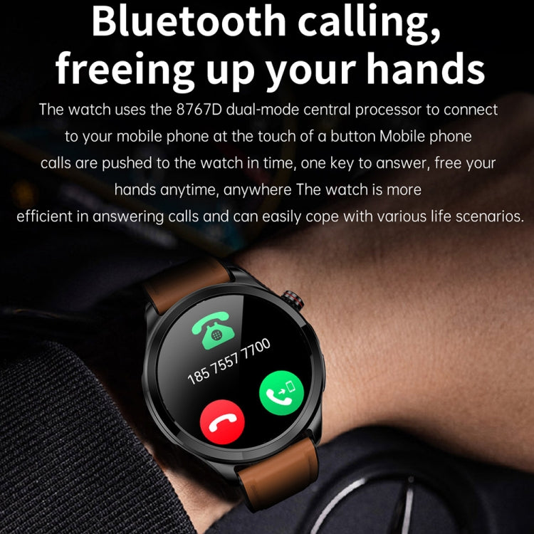 TK22 1.39 inch IP67 Waterproof Silicone Band Smart Watch Supports ECG / Non-invasive Blood Sugar(Black) - Smart Watches by PMC TechLife | Online Shopping South Africa | PMC TechLife