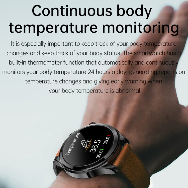 TK22 1.39 inch IP67 Waterproof Silicone Band Smart Watch Supports ECG / Non-invasive Blood Sugar(Red) - Smart Watches by PMC TechLife | Online Shopping South Africa | PMC TechLife