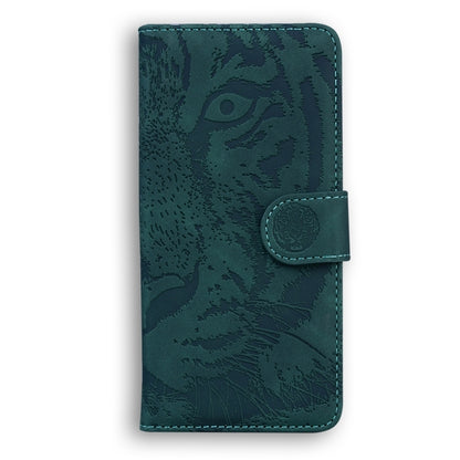 For Infinix Note 30 Tiger Embossing Pattern Flip Leather Phone Case(Green) - free shipping - PMC Jewellery - Order now!