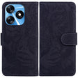 For Tecno Spark 10 / Spark 10C Tiger Embossing Pattern Flip Leather Phone Case(Black) - free shipping - PMC TechLife - Order now!