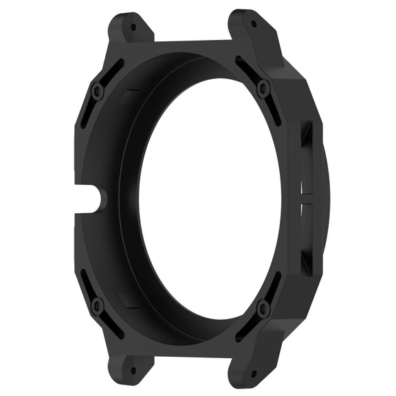 For Huawei Watch GT Cyber Armor Hollow Watch Protective Case(Black)