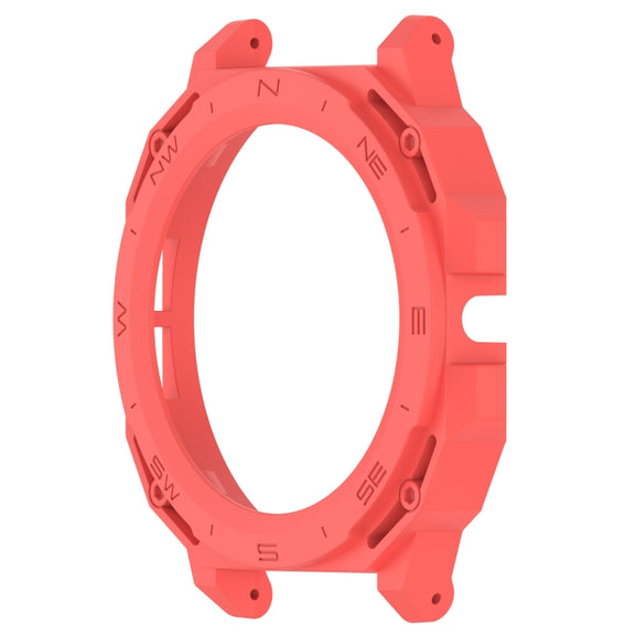 For Huawei Watch GT Cyber Armor Hollow Watch Protective Case(Red)