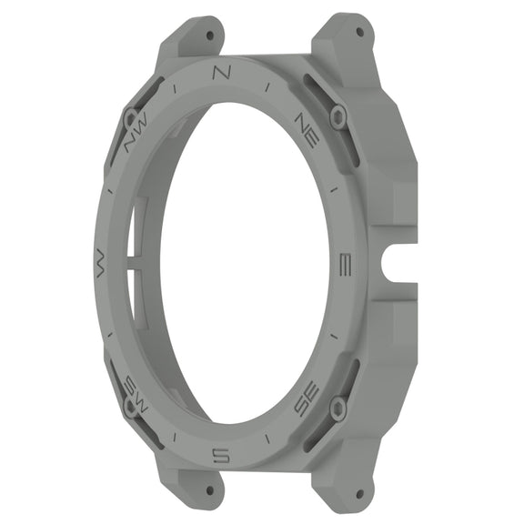 For Huawei Watch GT Cyber Armor Hollow Watch Protective Case(Grey)