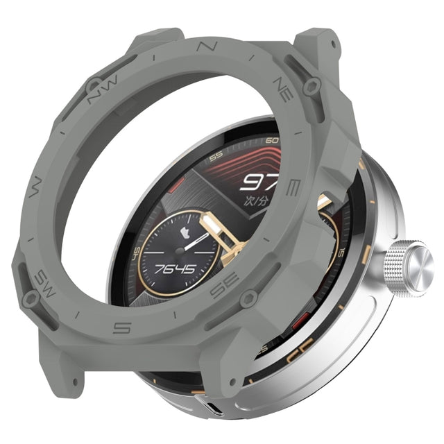 For Huawei Watch GT Cyber Armor Hollow Watch Protective Case(Grey)