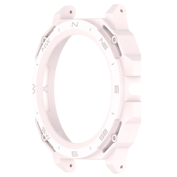 For Huawei Watch GT Cyber Armor Hollow Watch Protective Case(Pink)