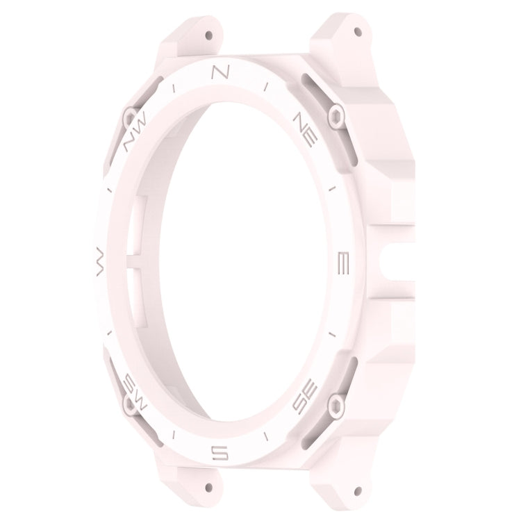 For Huawei Watch GT Cyber Armor Hollow Watch Protective Case(Pink)
