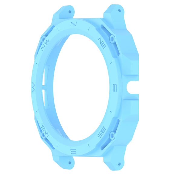 For Huawei Watch GT Cyber Armor Hollow Watch Protective Case(Sky Blue)