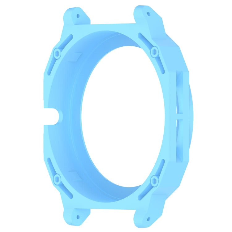 For Huawei Watch GT Cyber Armor Hollow Watch Protective Case(Sky Blue)