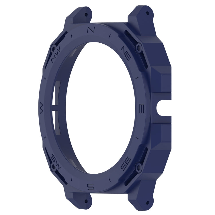For Huawei Watch GT Cyber Armor Hollow Watch Protective Case(Midnight Blue)