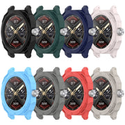 For Huawei Watch GT Cyber Armor Hollow Watch Protective Case(Pink)